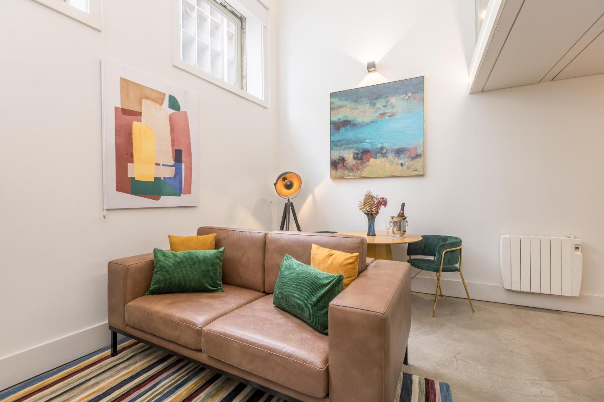 Апартаменты Industrial Cozy Loft Downtown Порту Экстерьер фото