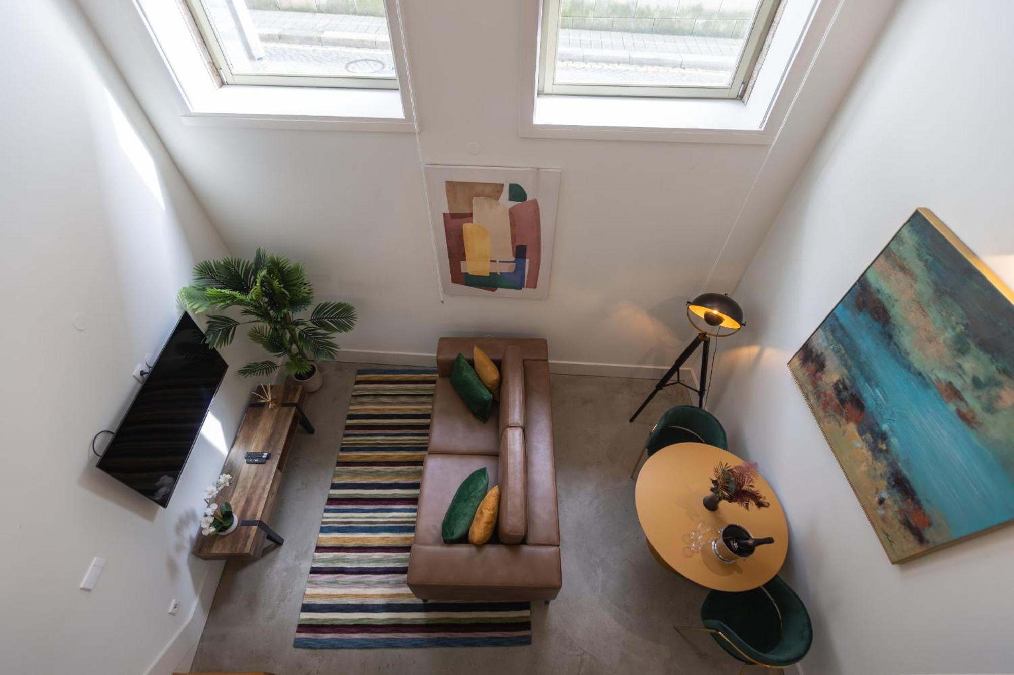 Апартаменты Industrial Cozy Loft Downtown Порту Экстерьер фото