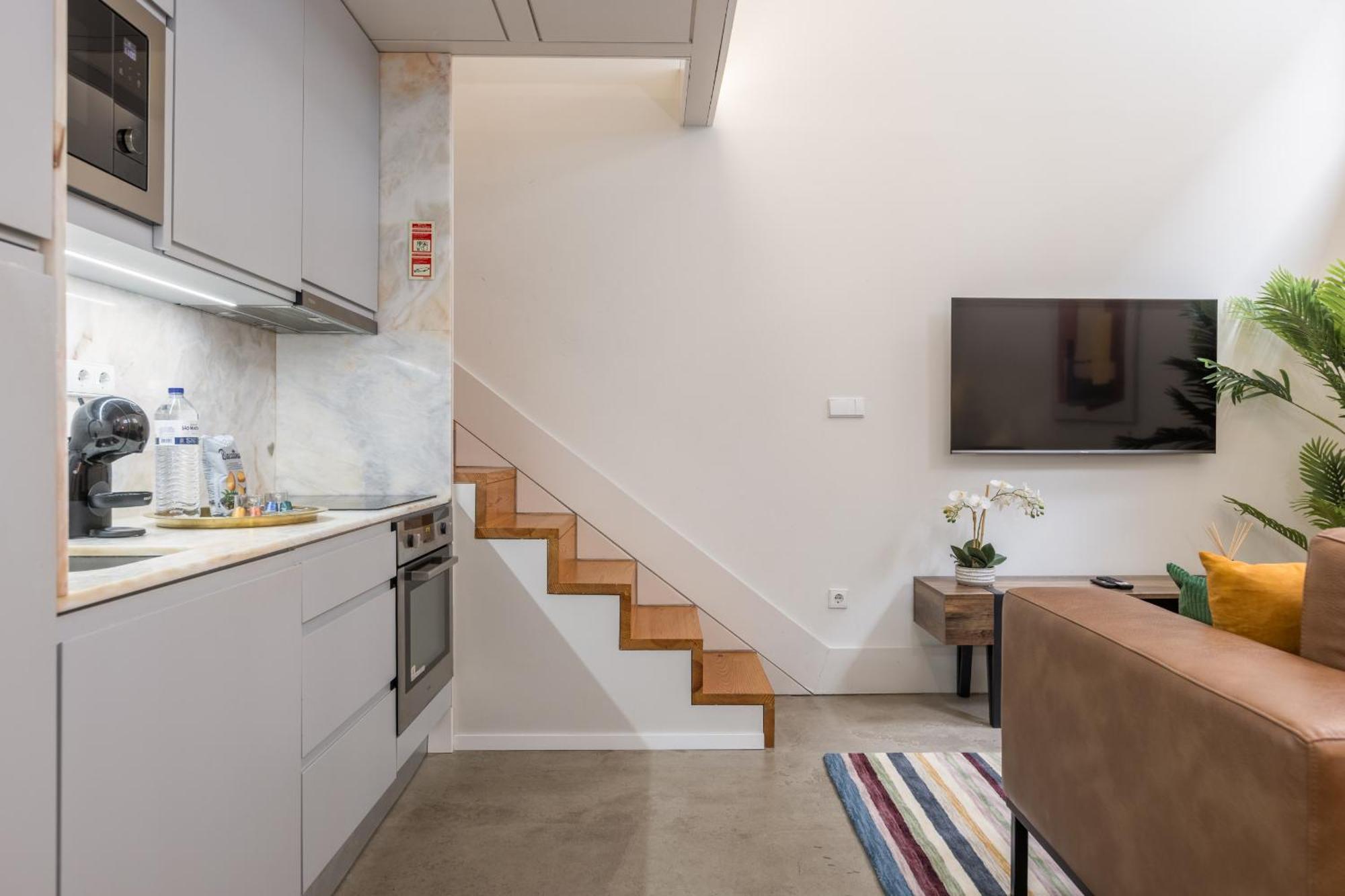 Апартаменты Industrial Cozy Loft Downtown Порту Экстерьер фото